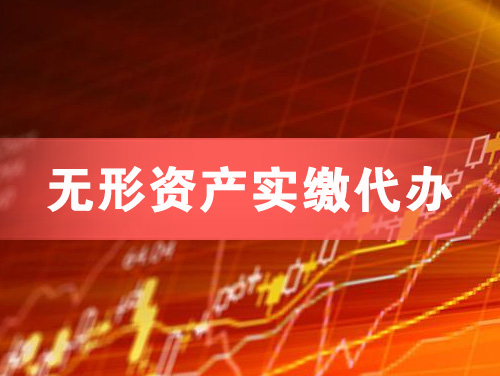 玉溪无形资产实缴资本代办